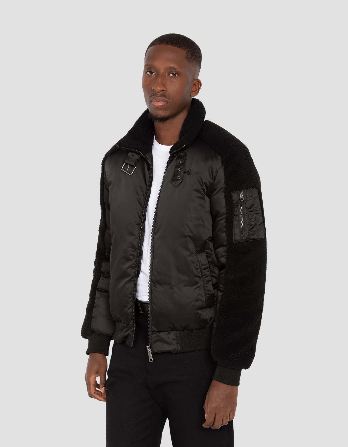 Chaqueta del ejército negro