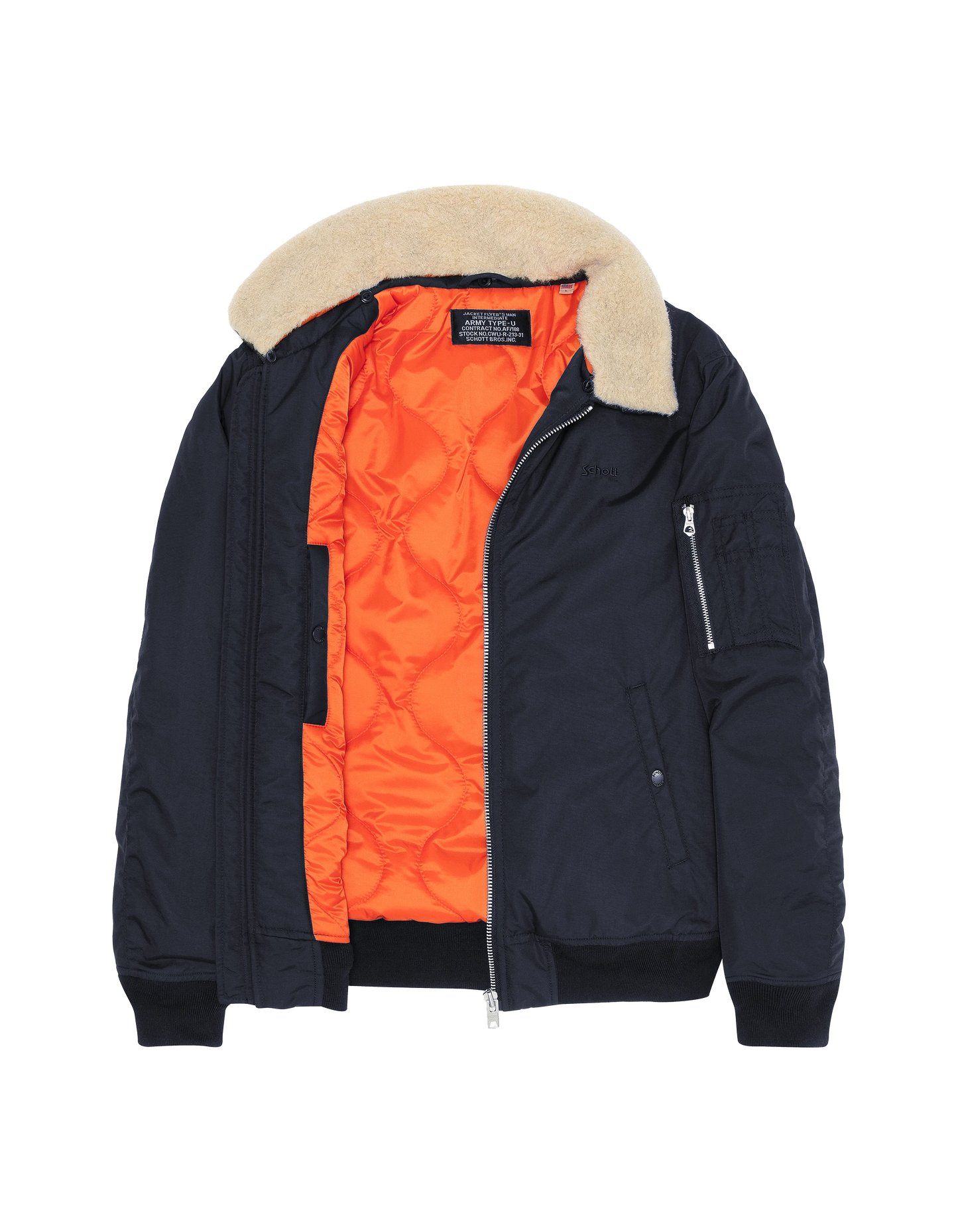 Giacca dell'esercito blu e beige