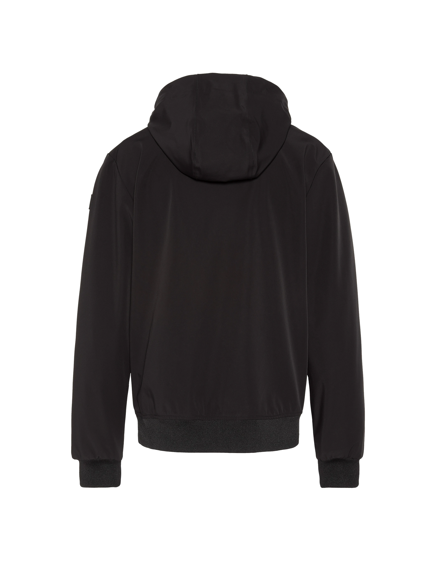 Chaqueta negra con encapuchas