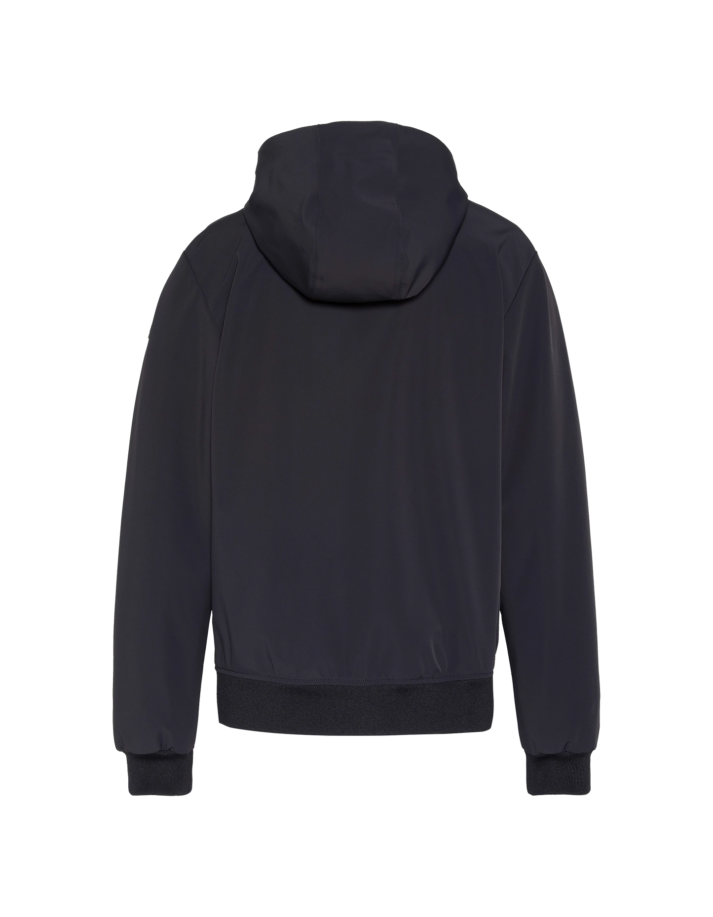 Capucha urbana de la chaqueta azul marino oscuro