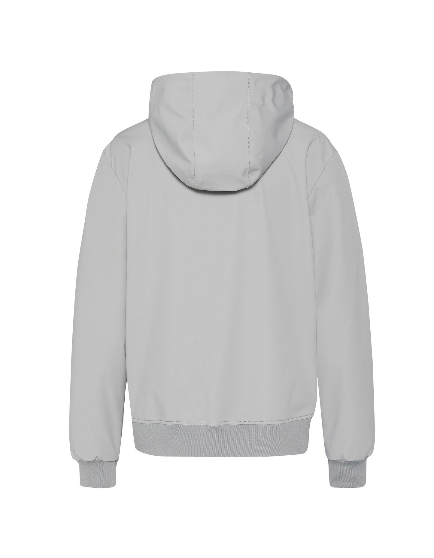 Capucha urbana de chaqueta gris de acero