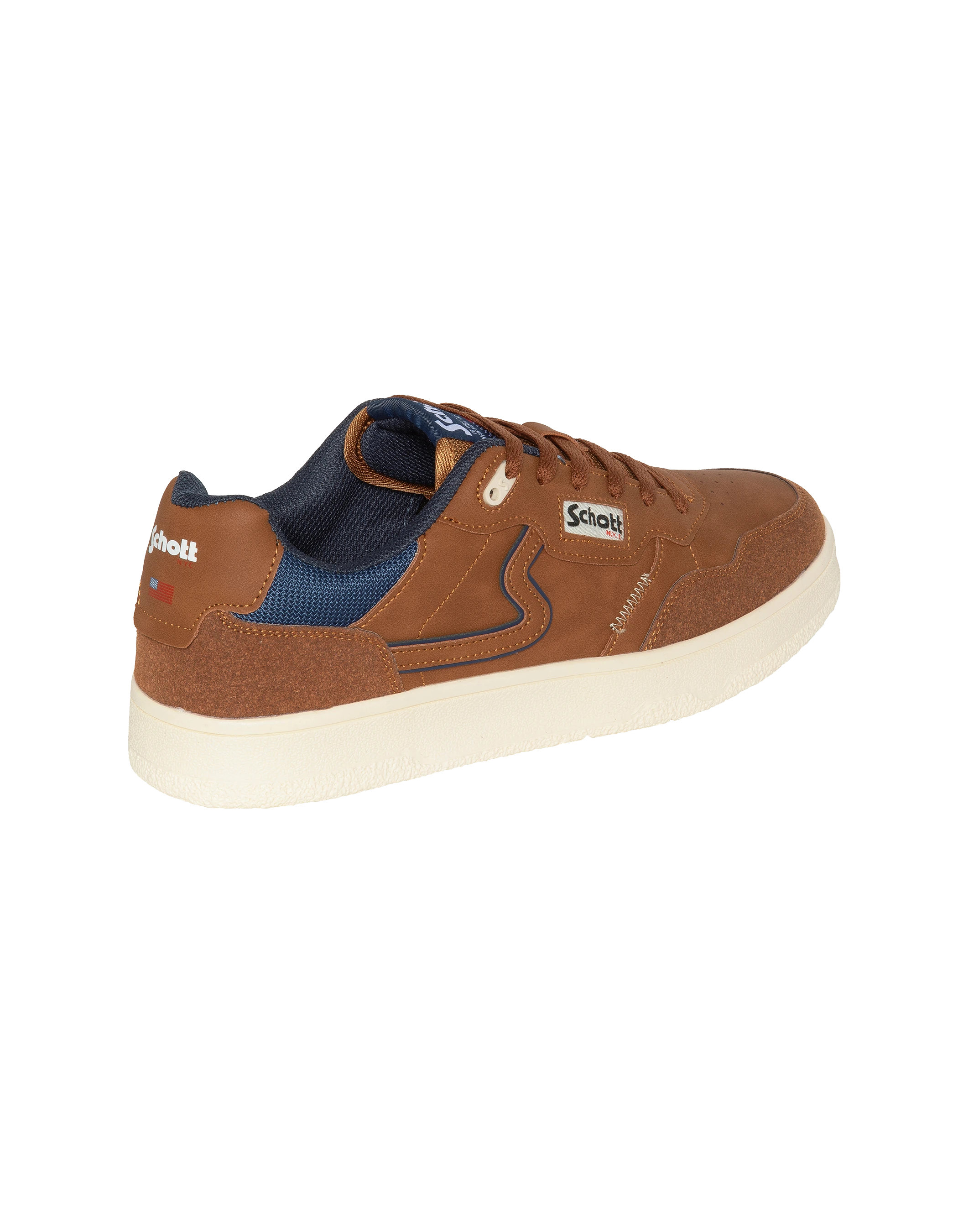 Darcy cognac basse sneaker-2
