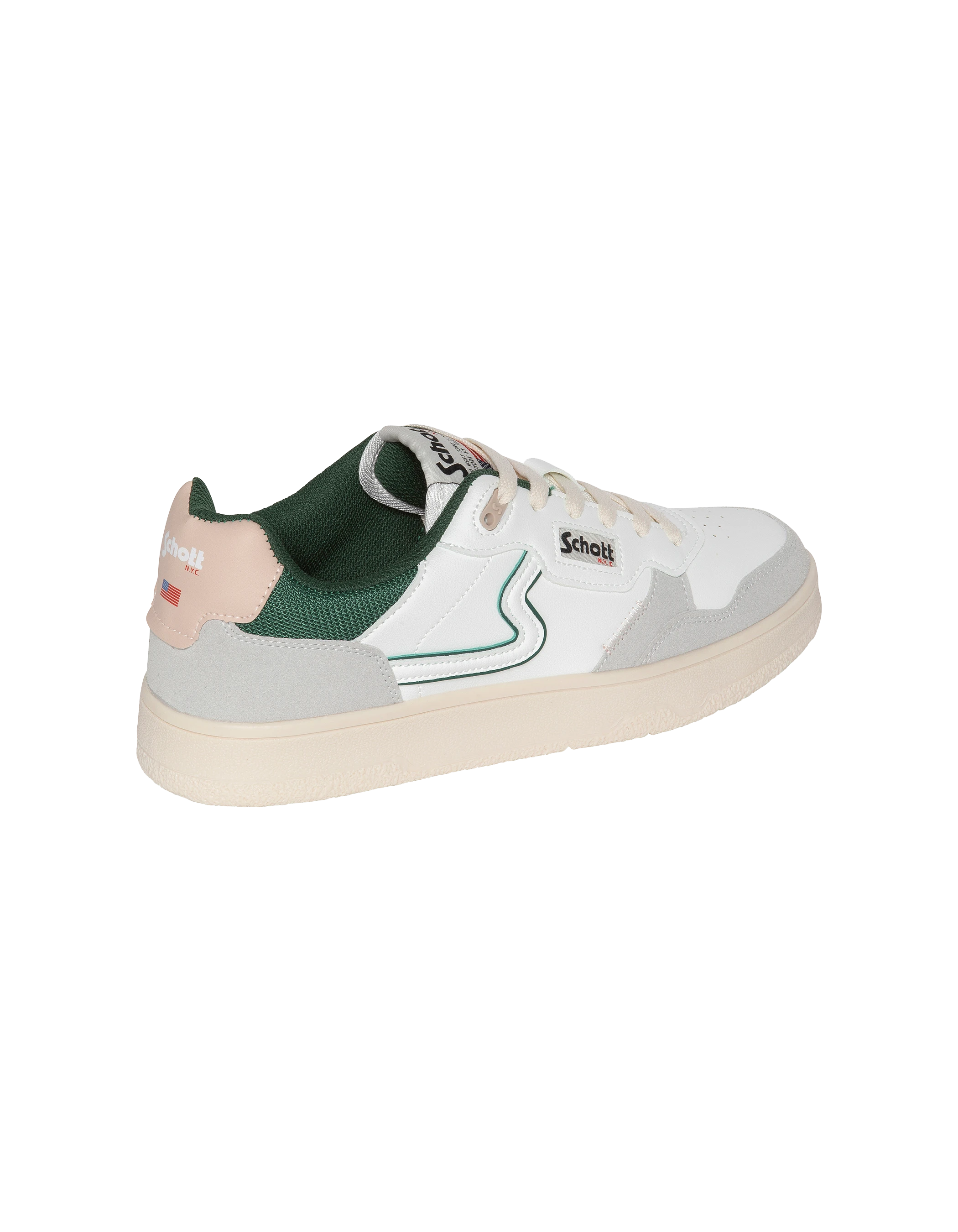 Darcy White e Green Darcy Sneaker-2